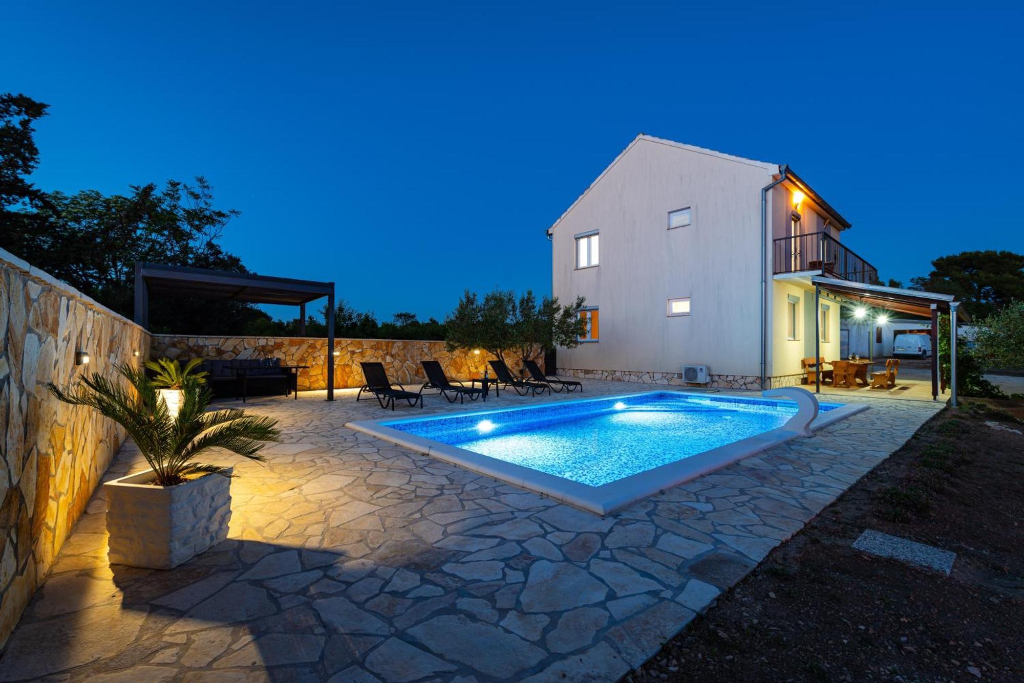 My Dalmatia - Holiday Home Maria With Private Swimming Pool Kakma Exteriér fotografie