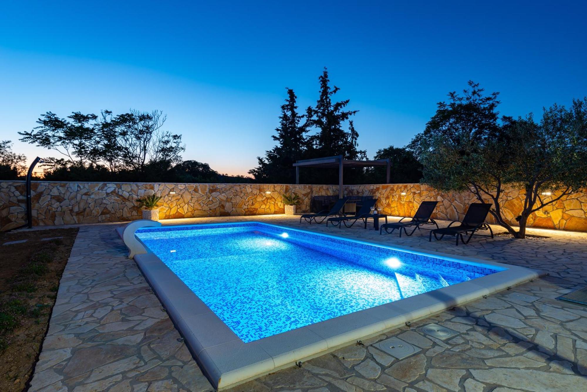 My Dalmatia - Holiday Home Maria With Private Swimming Pool Kakma Exteriér fotografie