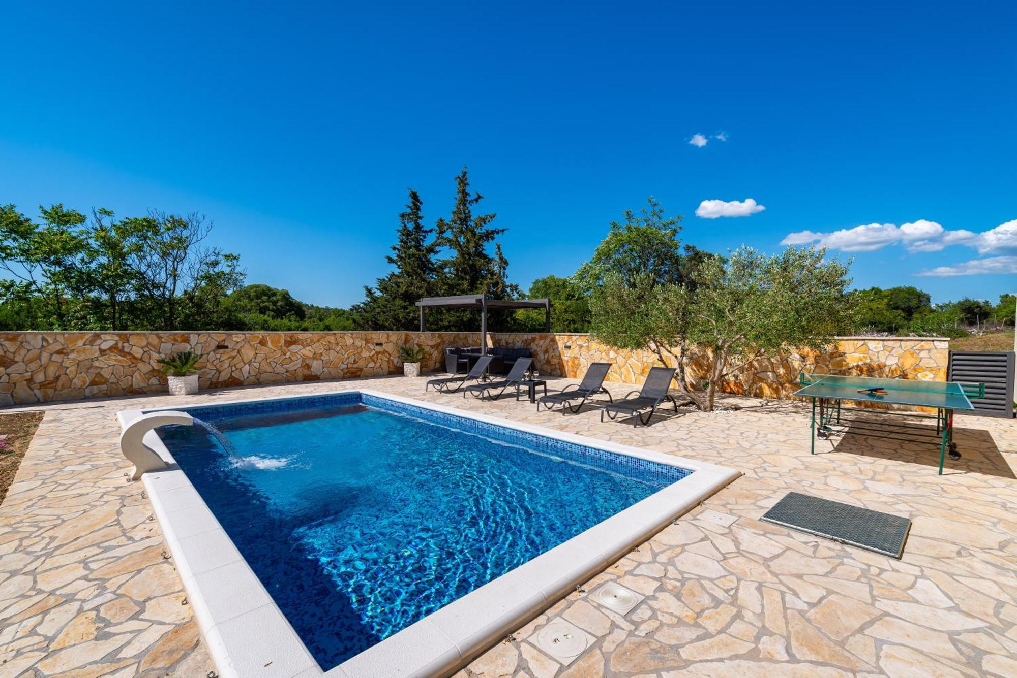 My Dalmatia - Holiday Home Maria With Private Swimming Pool Kakma Exteriér fotografie