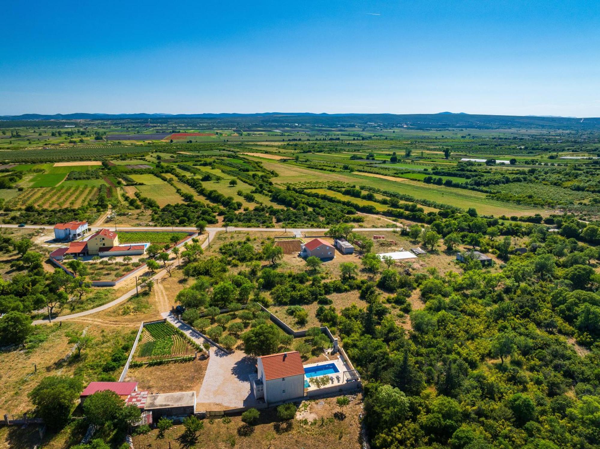 My Dalmatia - Holiday Home Maria With Private Swimming Pool Kakma Exteriér fotografie